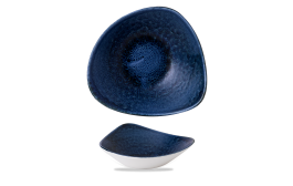 Plume Ultramarine Triangle Bowl